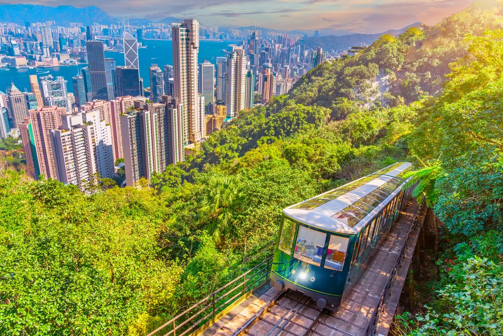 Peak Tram Hong Kong
