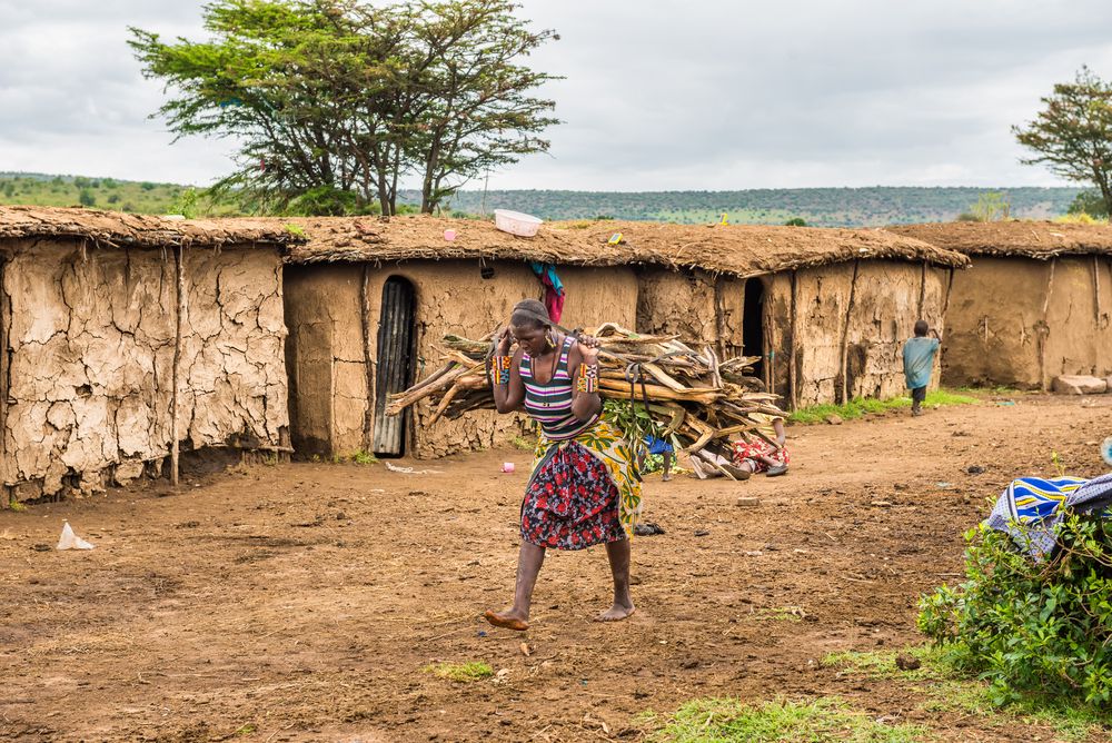 Maasai Manyatta Village
